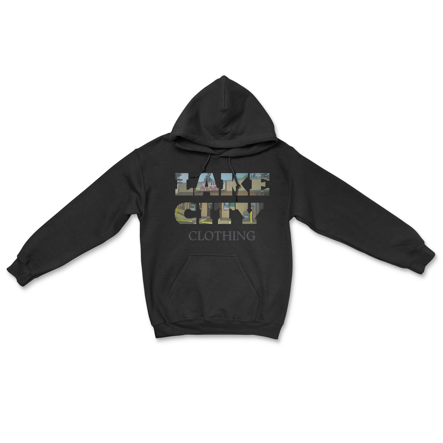 Lake City Clothing “Postcard Logo” Hoodie