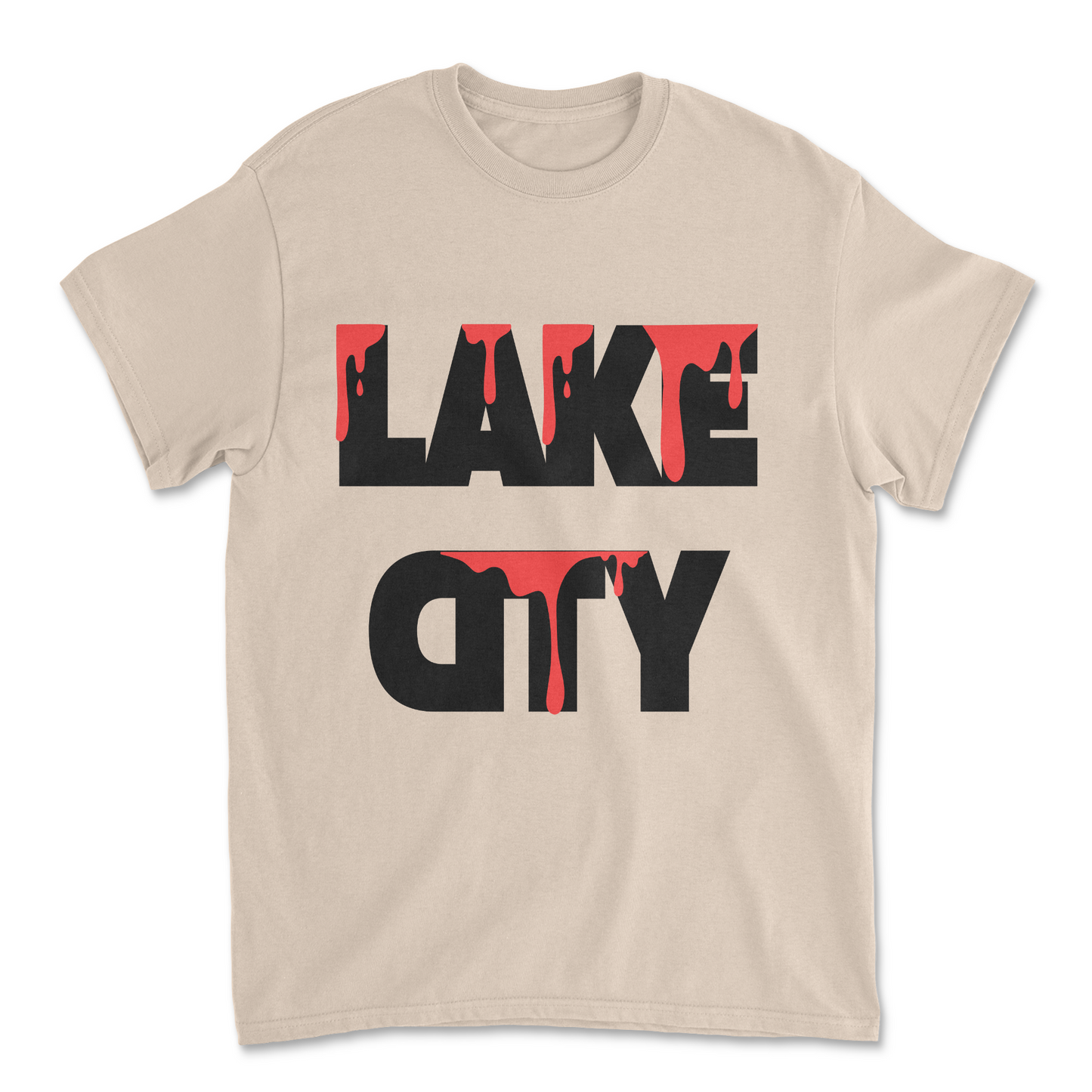 Lake City PUFF Print Drip Logo Tee