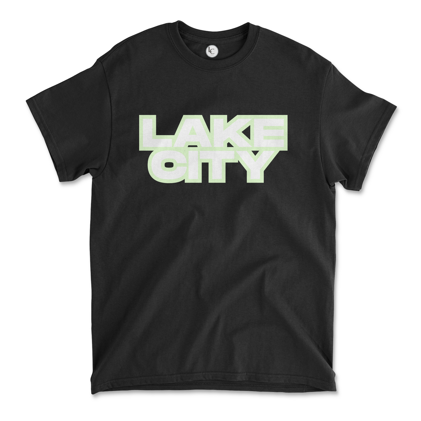 Lake City Bold Block Tee "Glow in the dark"
