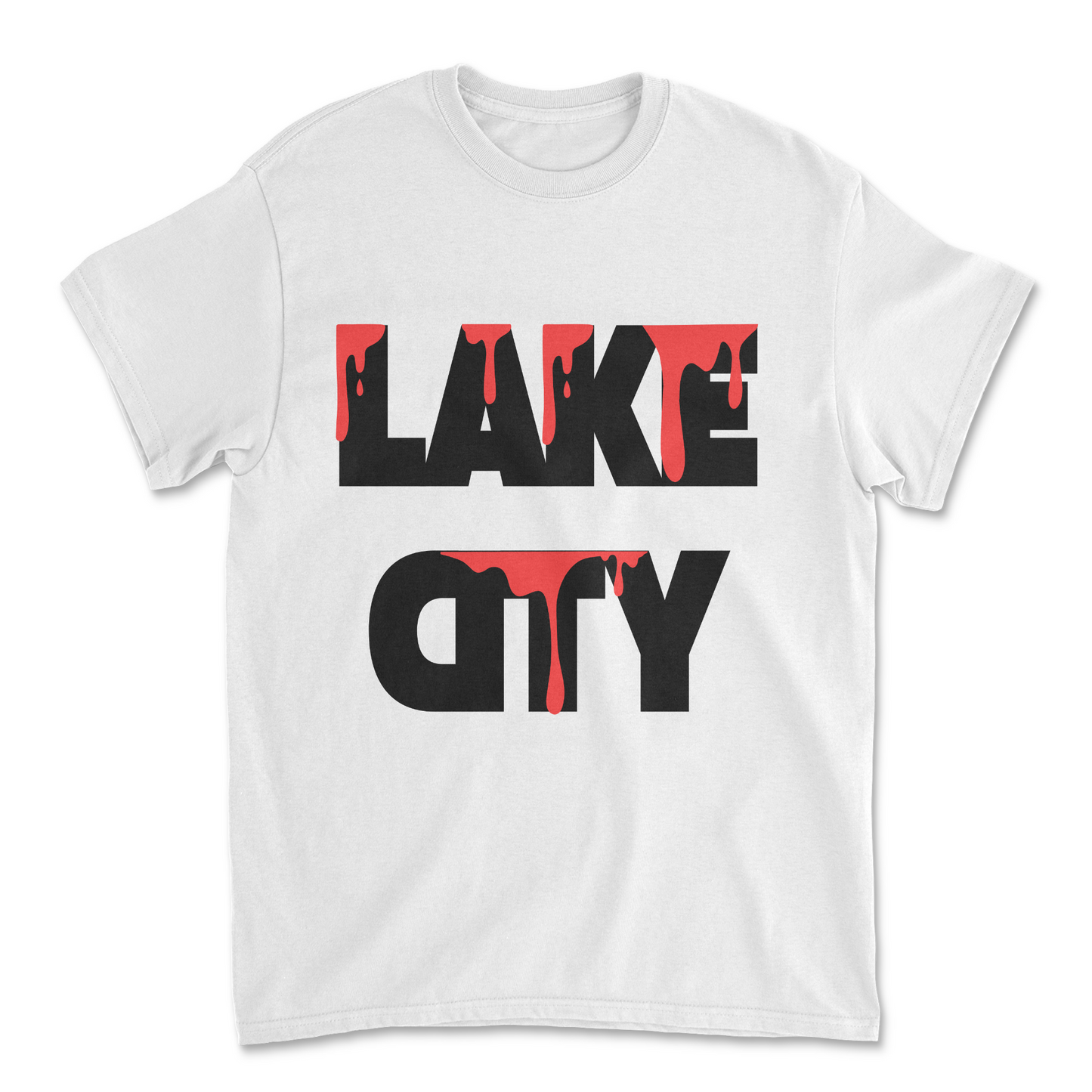Lake City PUFF Print Drip Logo Tee