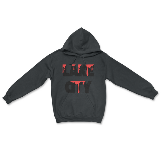 Lake City PUFF PRINT "Drip Logo" Hoodie